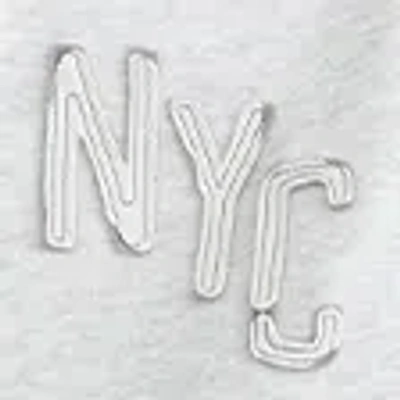 Hollister Nyc Graphic Zip-up Hoodie In White