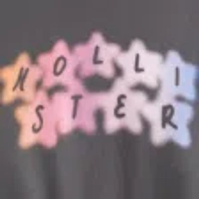 Hollister Easy Logo Graphic Crew Sweatshirt In Gray