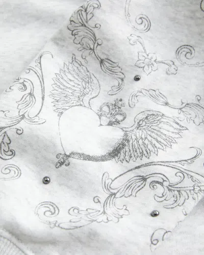 Hollister Easy Studded Graphic Crew Sweatshirt