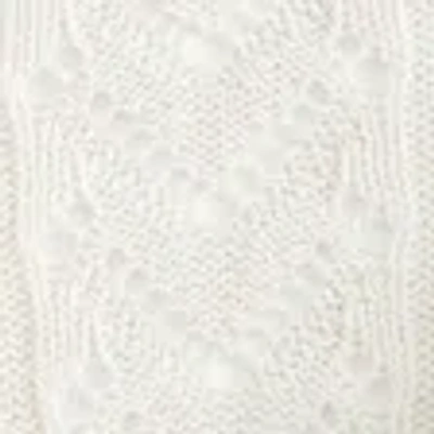 Hollister Hooded Open-stitch No-close Cardigan In White