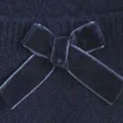 Hollister Comfy Cloud Bow Pocket Cardigan In Blue