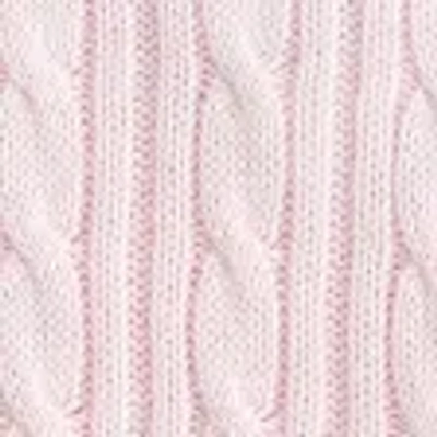 Hollister Cable-knit Icon Crew Sweater In Pink