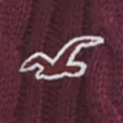 Hollister Cable-knit Icon V-neck Sweater