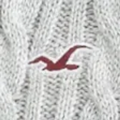 Hollister Cable-knit Icon V-neck Sweater