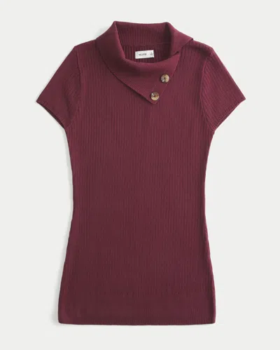 Hollister Short-sleeve Tunic Sweater