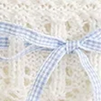 Hollister Crochet-style Strapless Sweater Tube Top In White