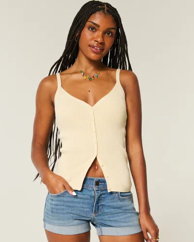 Hollister Button-through Sweater Tank