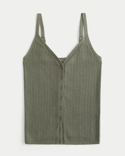 Hollister Button-through Sweater Tank