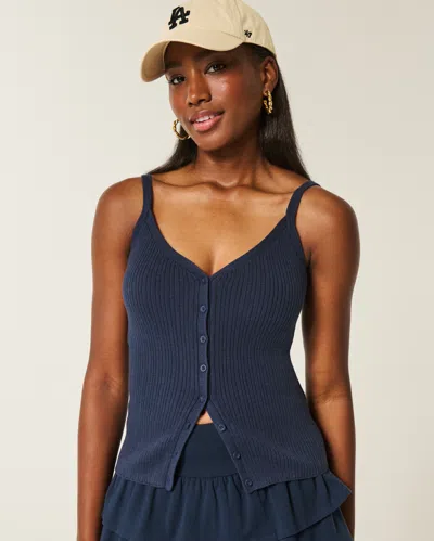 Hollister Button-through Sweater Tank