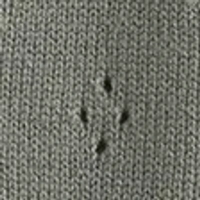 Hollister Eyelet Crew Cardigan In Gray