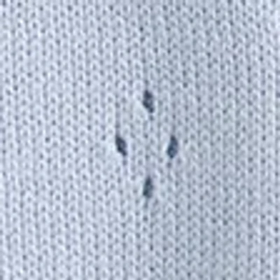 Hollister Eyelet Crew Cardigan In Blue