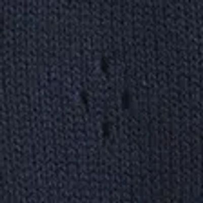 Hollister Eyelet Crew Cardigan In Blue