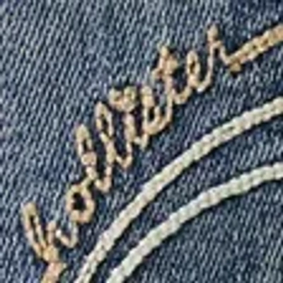 Hollister Low-rise Medium Wash Shortie Shorts In Gray