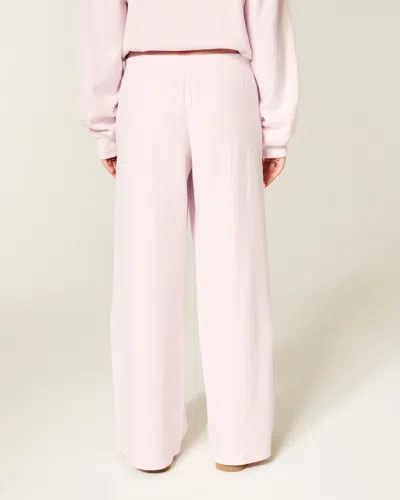 Hollister Sparkle Baggy Sweatpants In Purple