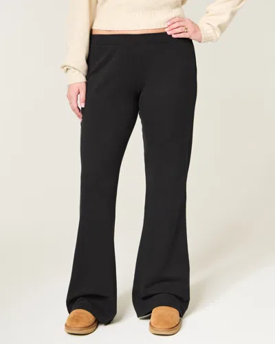 Hollister Flare Sweatpants In Blue