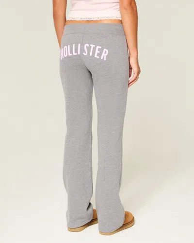 Hollister Logo Graphic Boot Sweatpants