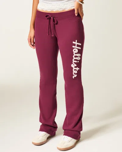 Hollister Logo Graphic Boot Sweatpants