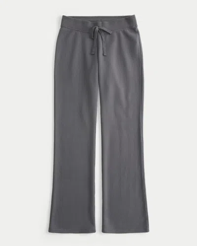 Hollister Bootcut Sweatpants In Gray