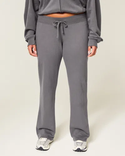 Hollister Bootcut Sweatpants In Gray