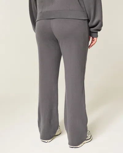 Hollister Bootcut Sweatpants In Gray