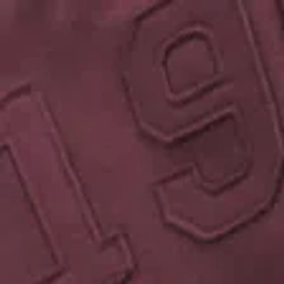 Hollister 1994 Graphic Bootcut Sweatpants In Burgundy