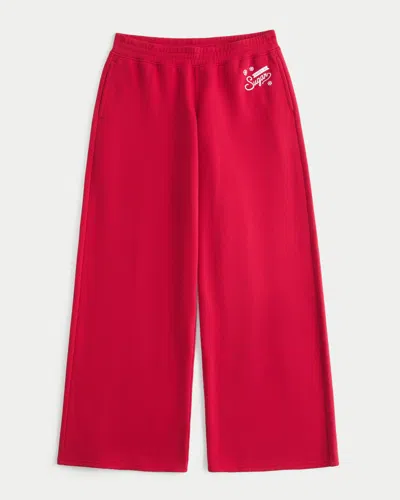 Hollister Sugar Graphic Baggy Sweatpants