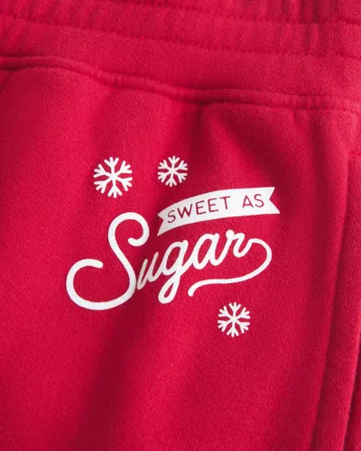 Hollister Sugar Graphic Baggy Sweatpants
