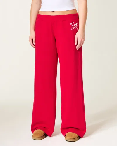 Hollister Sugar Graphic Baggy Sweatpants