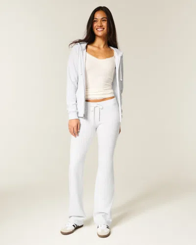 Hollister Bootcut Sweatpants In White
