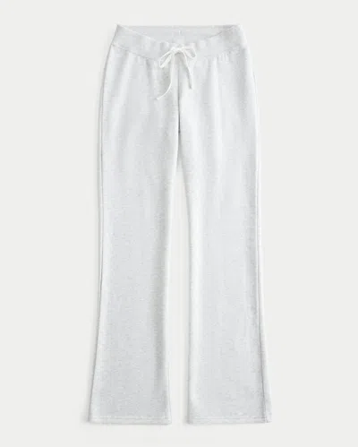 Hollister Bootcut Sweatpants In White