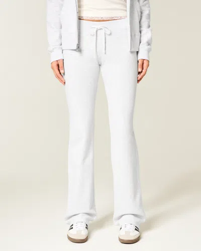 Hollister Bootcut Sweatpants In White