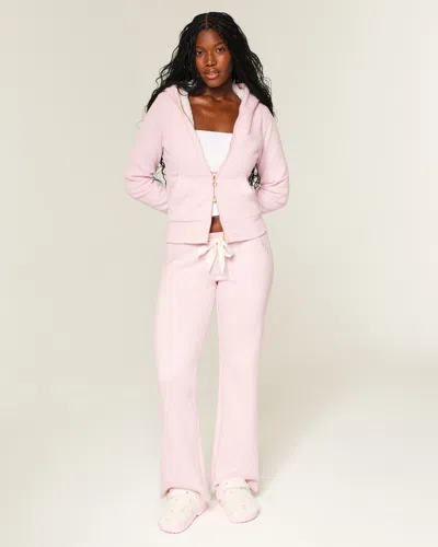 Hollister X Crocs Bootcut Sweatpants In Pink