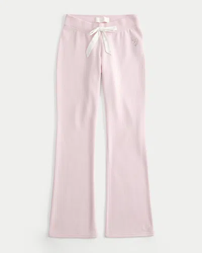 Hollister X Crocs Bootcut Sweatpants In Pink