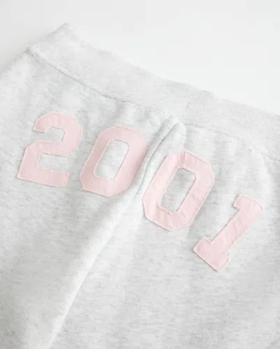 Hollister 2001 Graphic Bootcut Sweatpants In Pink