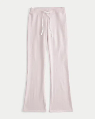 Hollister Bootcut Sweatpants In Pink