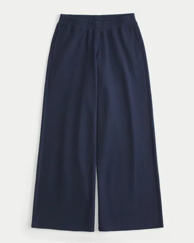 Hollister Baggy Sweatpants In Blue