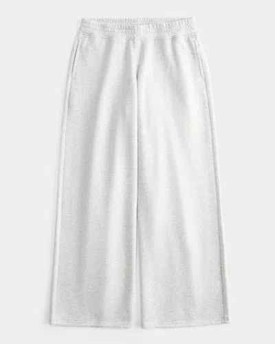 Hollister Baggy Sweatpants In White