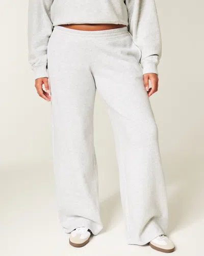 Hollister Baggy Sweatpants In White