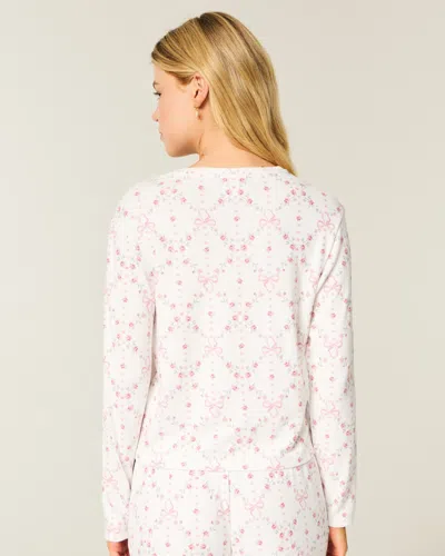 Hollister Always Cozy Long-sleeve Top In White