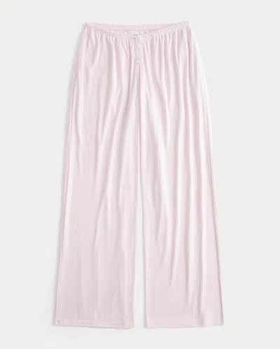 Hollister Always Cozy Pointelle Wide-leg Boxer Pants