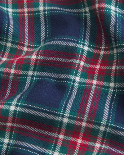 Hollister Baggy Flannel Pants In Multi