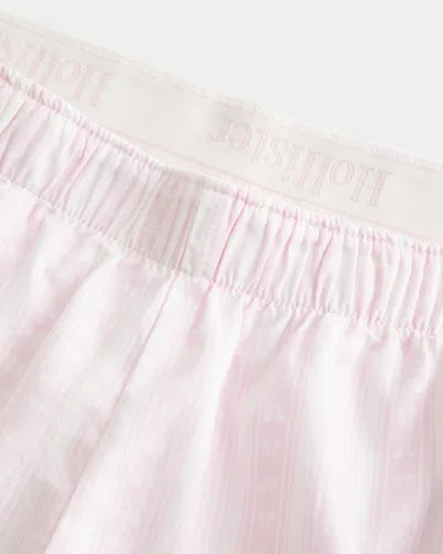 Hollister Class Of '26 Oxford Boxer Shorts