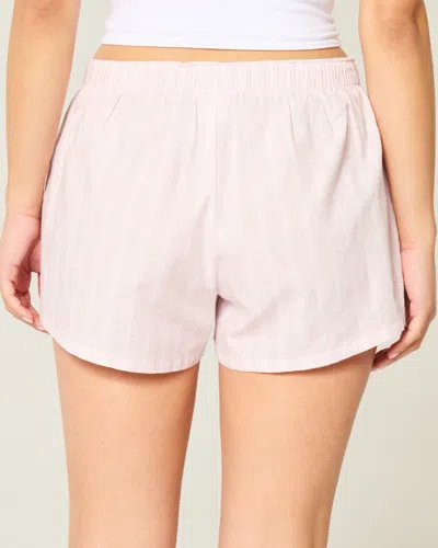 Hollister Class Of '26 Oxford Boxer Shorts