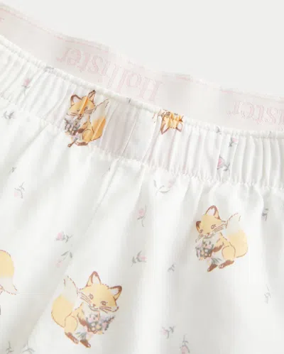 Hollister Oxford Boxer Shorts In Multi