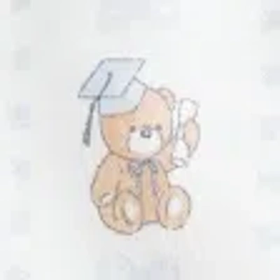 Hollister Short-sleeve Grad Bear Sleep Shirt In Neutral