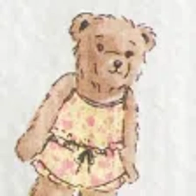 Hollister Ruffle Seersucker Sleep Tank In Neutral