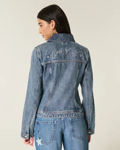 Hollister Class Of '26 Graphic Denim Jacket