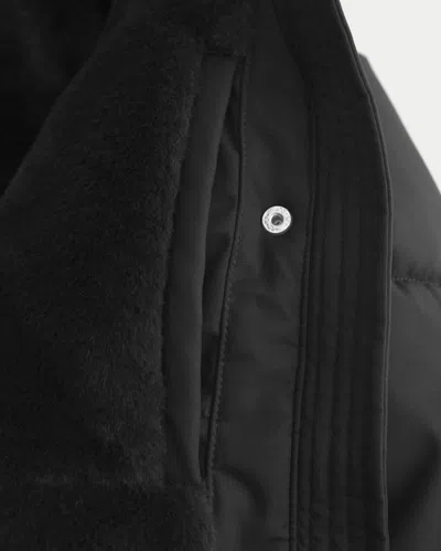 Hollister Faux Fur-lined Puffer Jacket