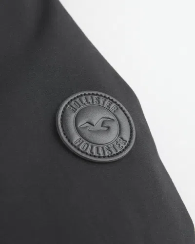 Hollister Faux Fur-lined Parka In Black