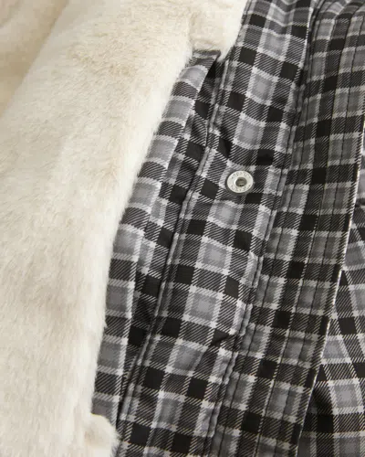 Hollister Faux Fur-lined Puffer Jacket